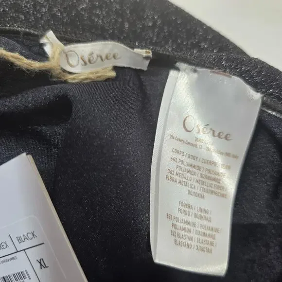 Oseree Lumiere Underwired Maillot in Black - Picture 9 of 12